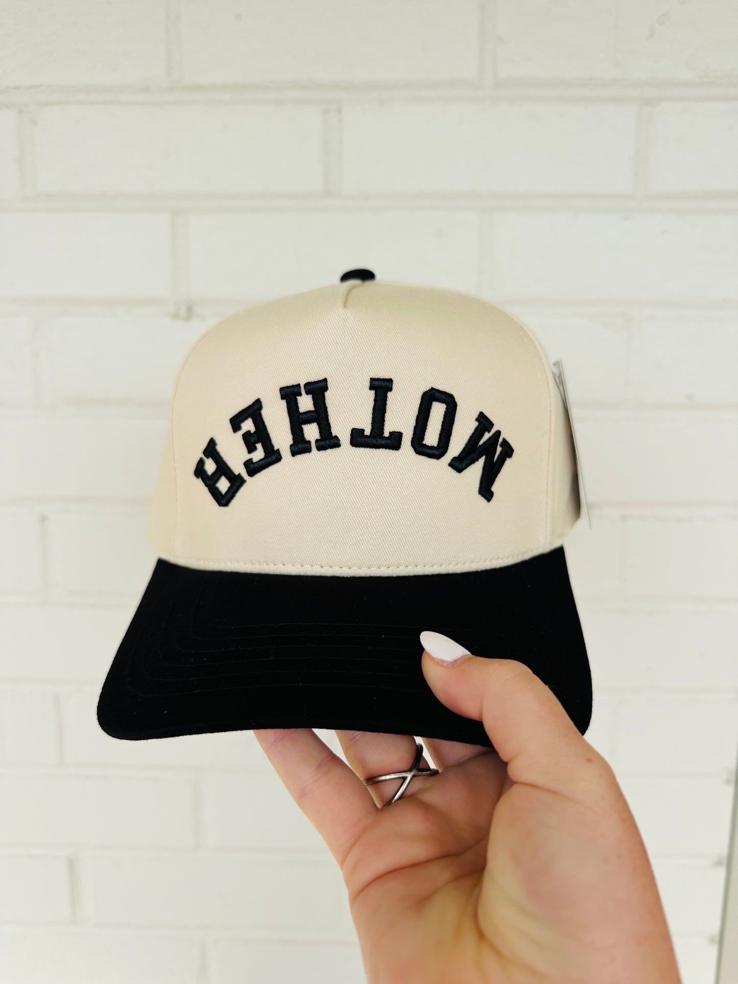 MOTHER Embroidered Trucker Hat