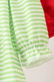 Christmas grinch embroidery girl bloomers set