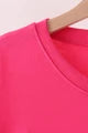Hot Pink Christmas Tree Sequin Top
