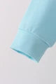 Blue Floral Bow Applique Top