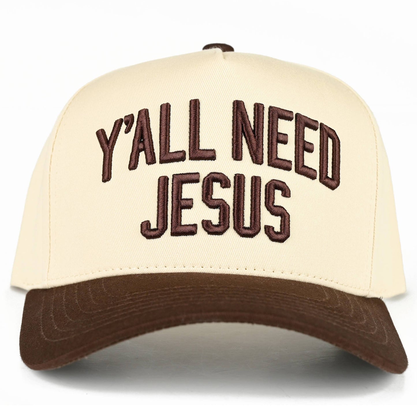 Y'ALL NEED JESUS Embroidered Trucker Hat