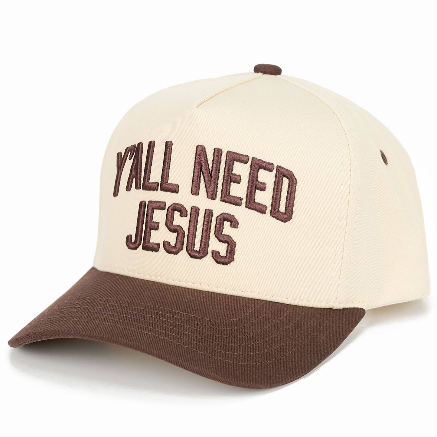 Y'ALL NEED JESUS Embroidered Trucker Hat