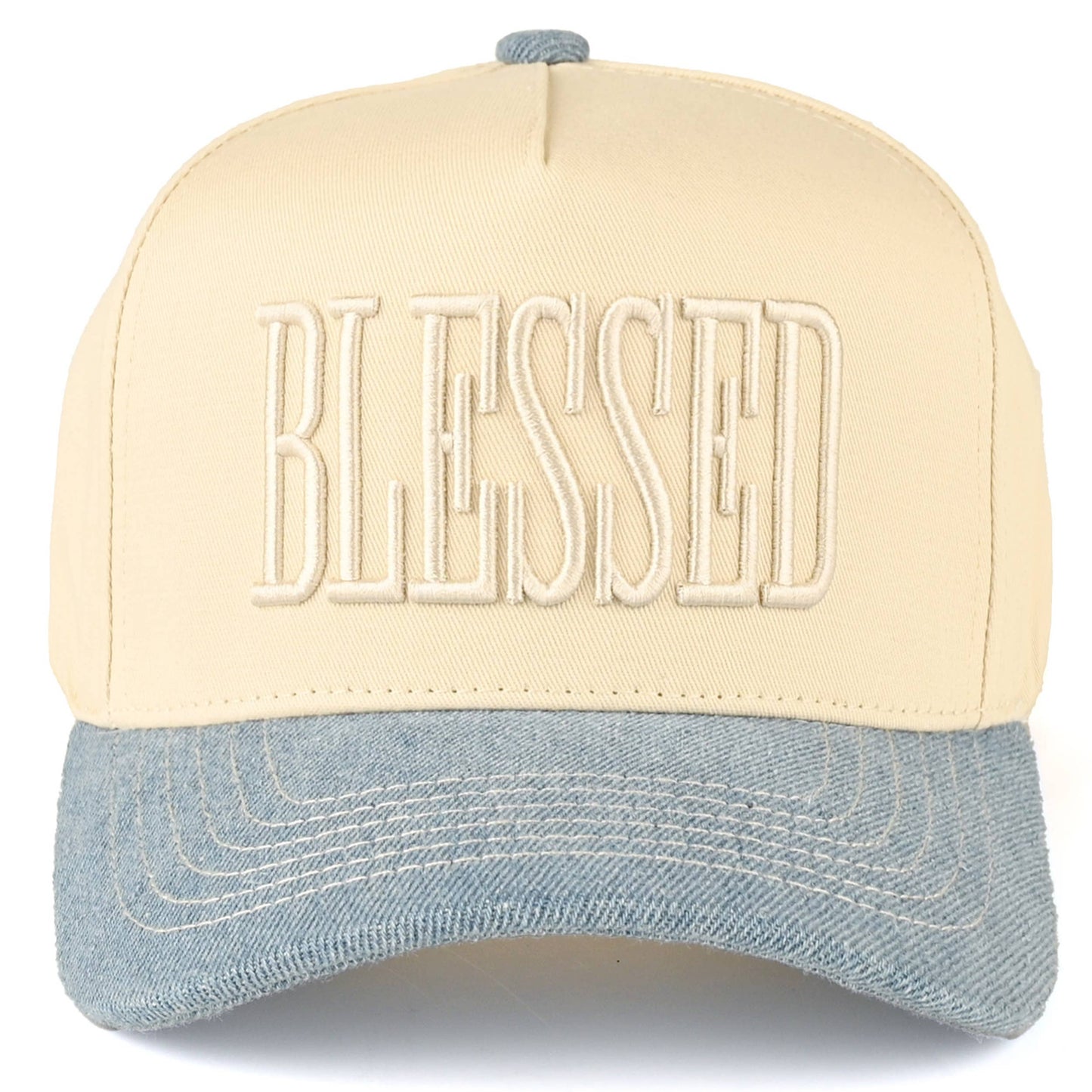 BLESSED Embroidered Trucker Hat