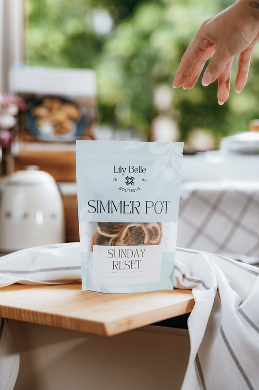 Sunday Reset Simmer Pot | Lemon Lavender Rosemary