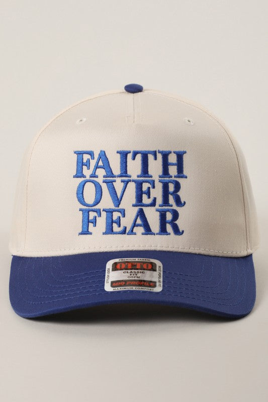 Faith Over Fear Hat