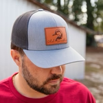 Wood Duck Leather Patch Trucker Hat
