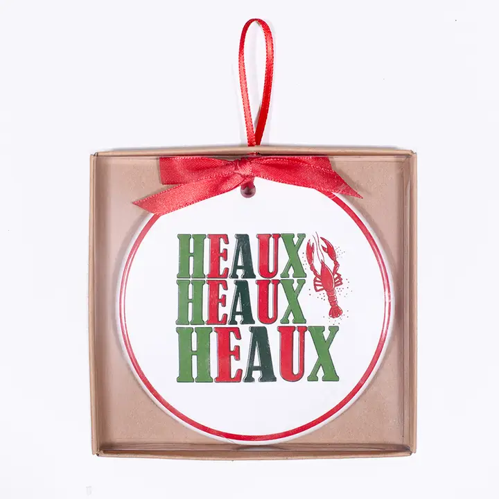 Heaux Crawfish Ornament