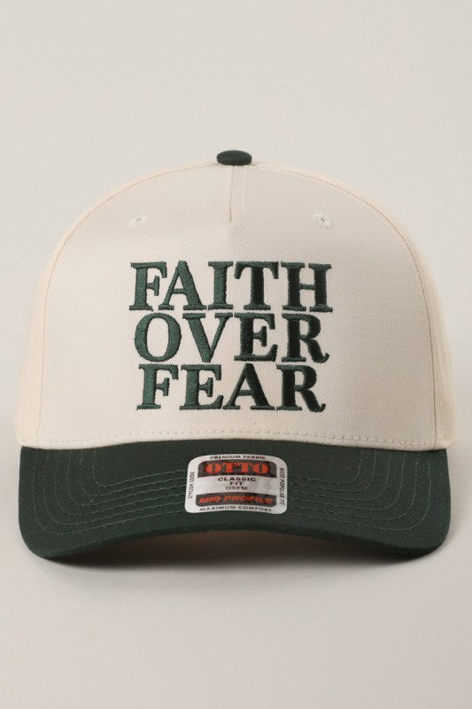 Faith Over Fear Hat