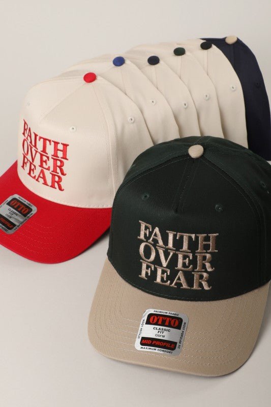 Faith Over Fear Hat
