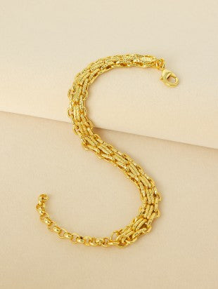 18k Chain Link Bracelet