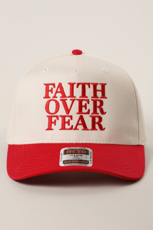 Faith Over Fear Hat