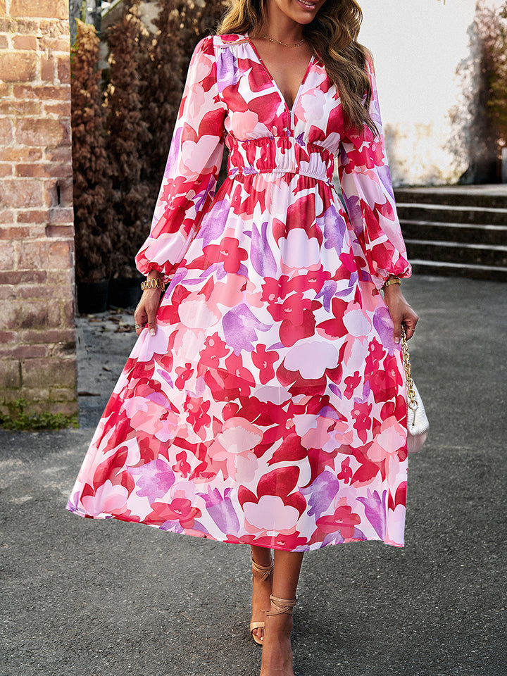 Floral Vibes Midi Dress