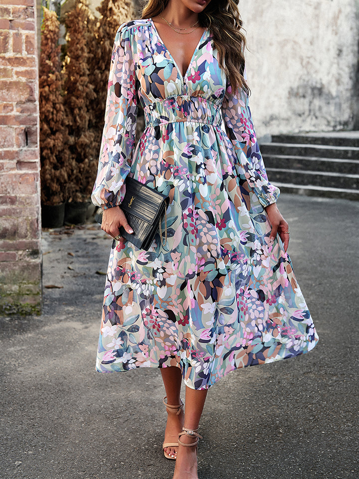 Floral Vibes Midi Dress