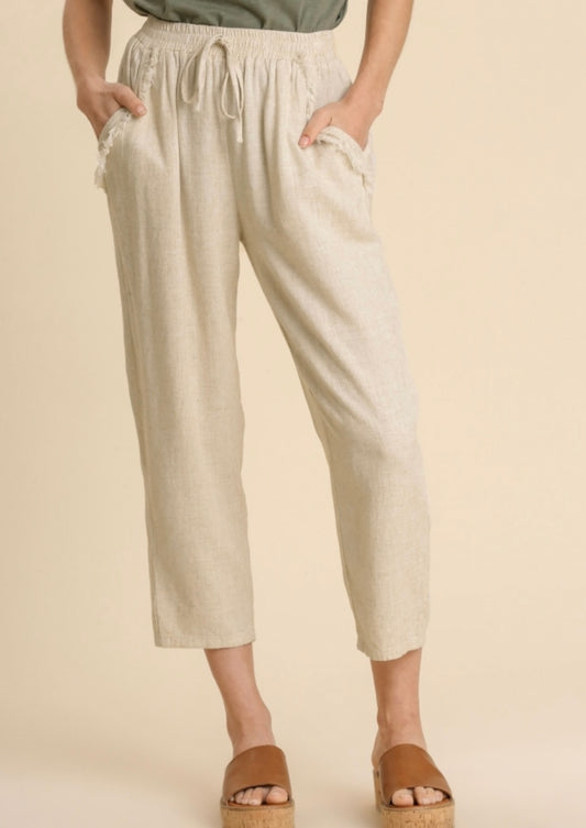 Walk this Way Linen Pants