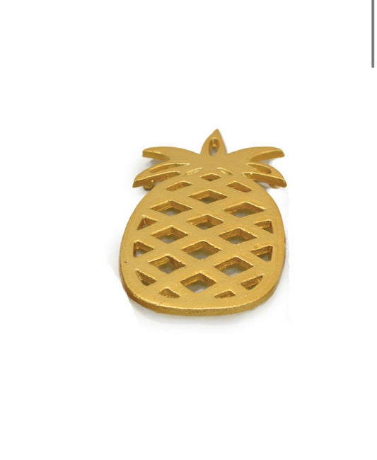 Gold Pineapple Trivet