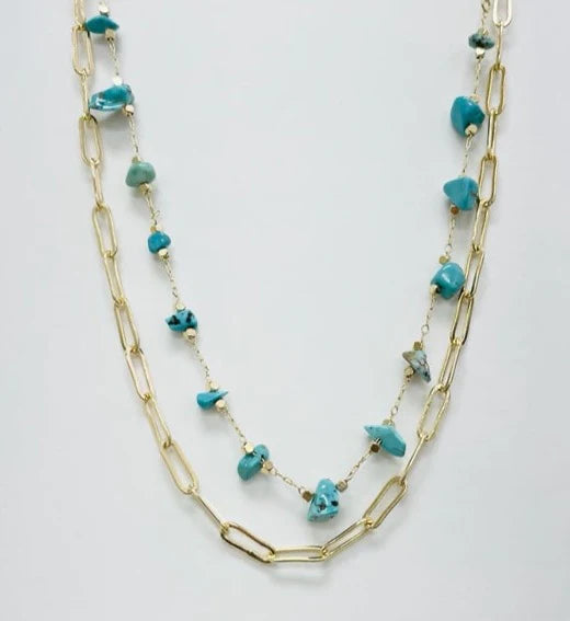 Turquoise by Grace Necklace